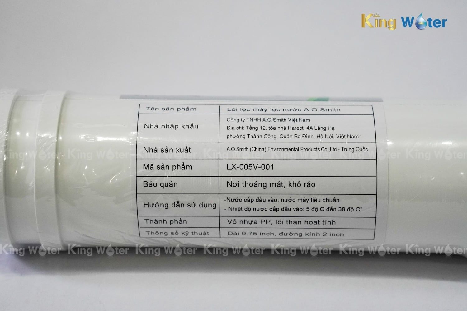 Lõi GAC loại bỏ Clo, mùi hôi, kim loại nặng