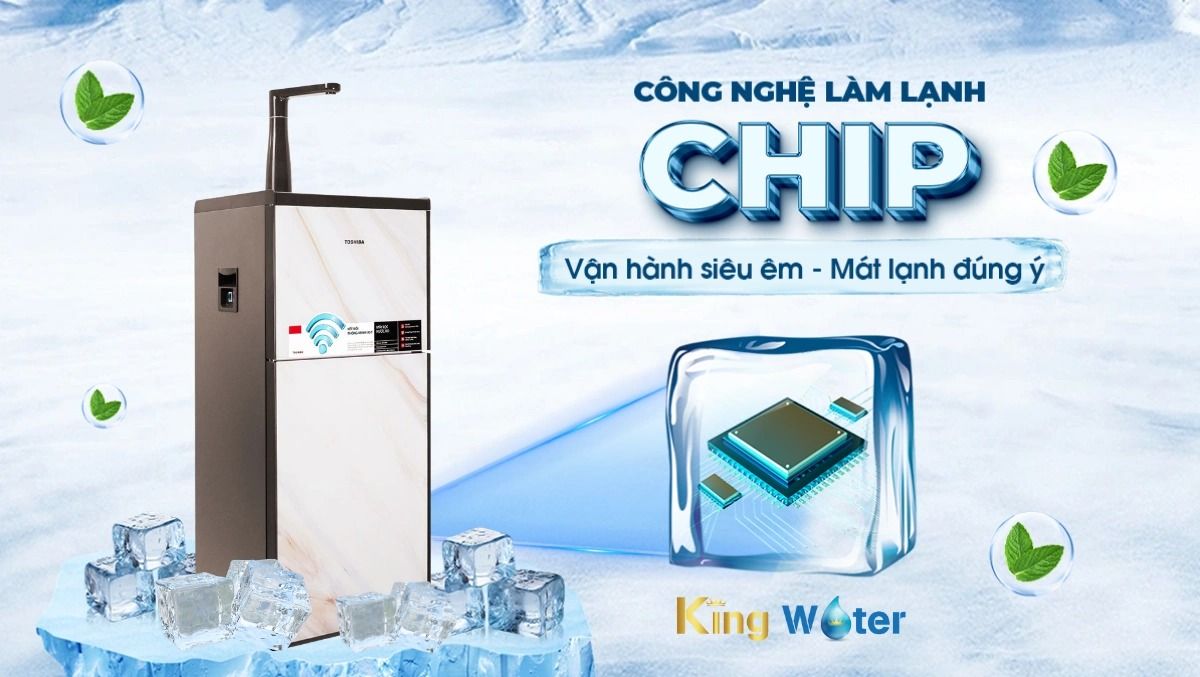 Chip làm lạnh công suất 60W cho nhiệt độ nước đạt ngưỡng dưới 15°C