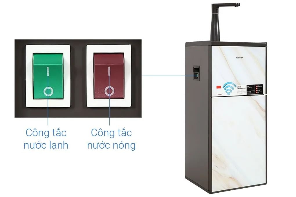 Công tắc nóng lạnh riêng biệt