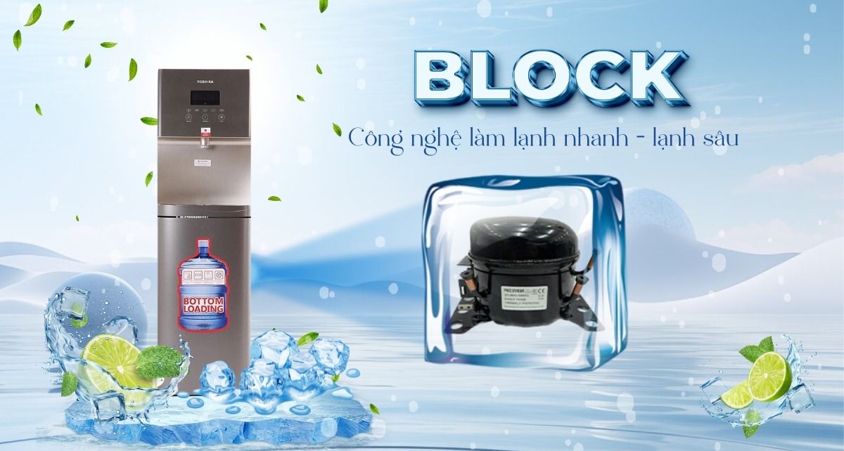 Công nghệ block (máy nén) cho độ lạnh sâu