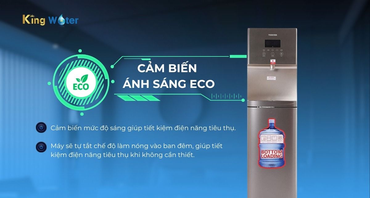 Chế độ ECO giúp tiết kiệm điện năng tiêu thụ