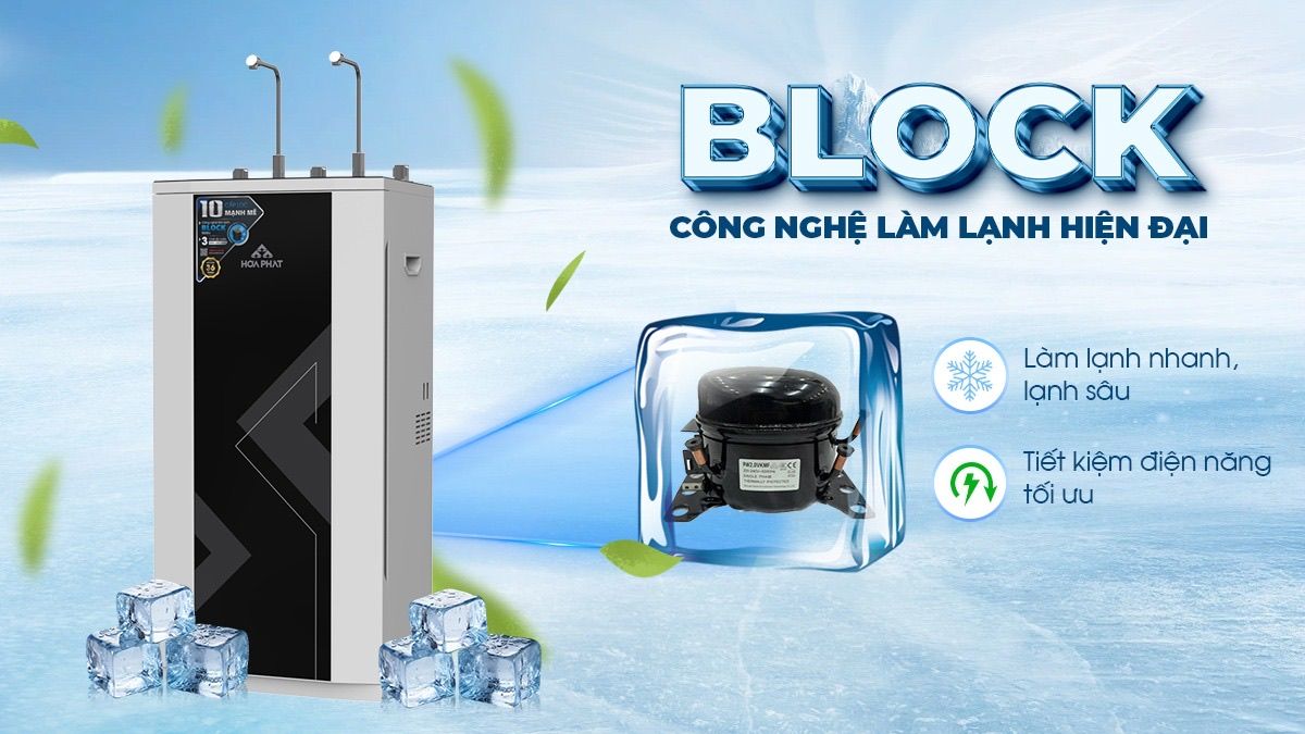 Hòa Phát HPN638 trang bị 3 lõi lọc thô hiệu suất cao