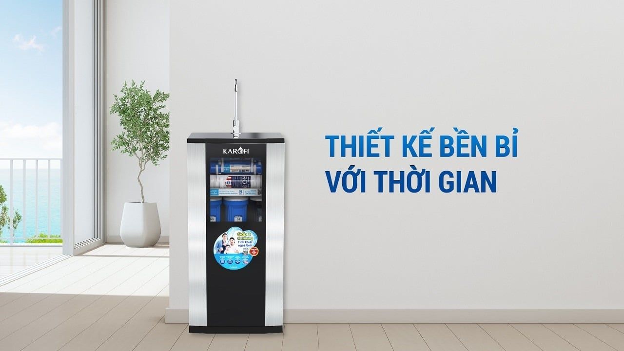 Karofi ERO80 PRO sở hữu thiết kế hiện đại, bền bỉ