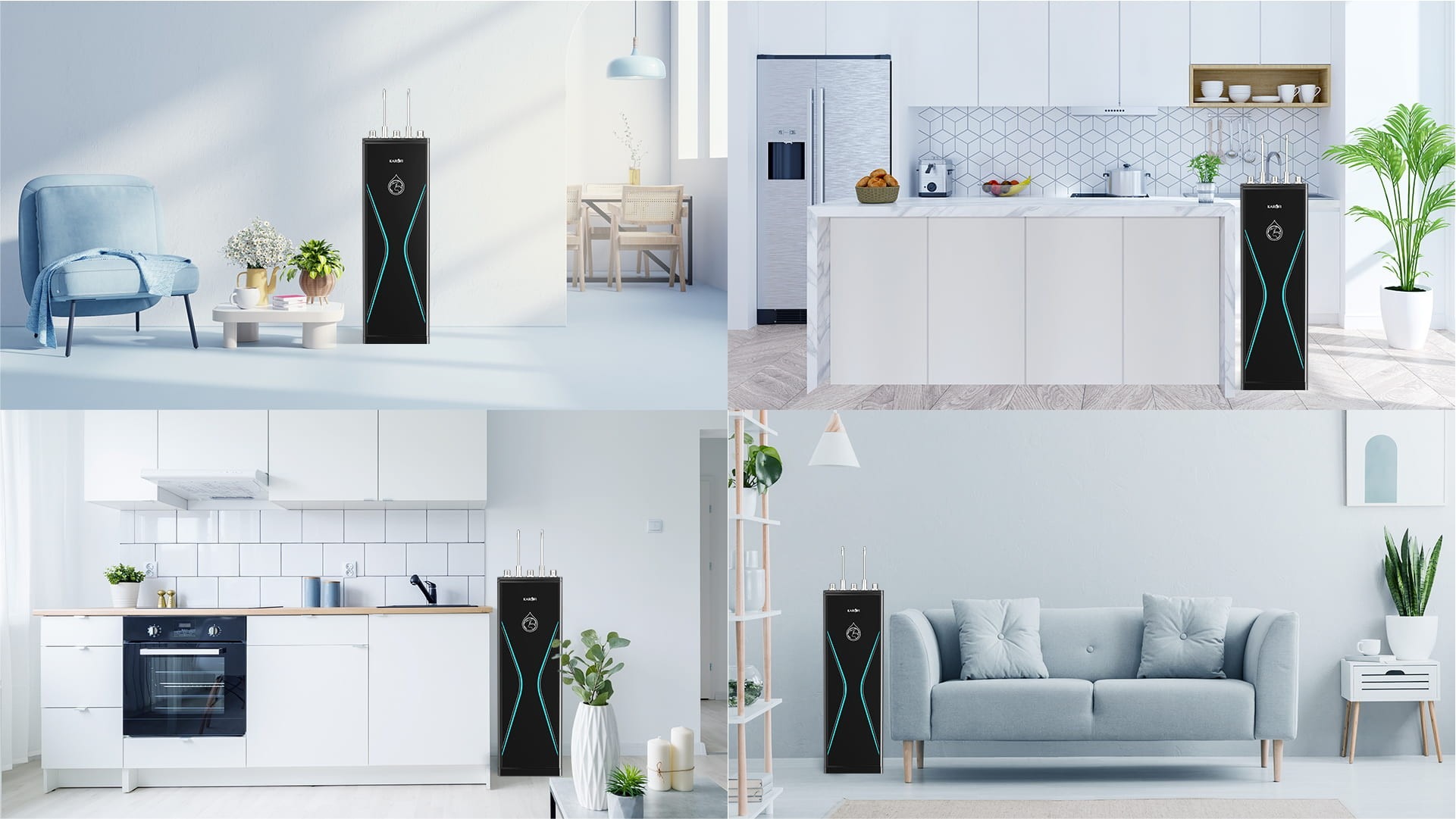 Karofi KAD-D528 sở hữu thiết kế tinh tế, cao cấp