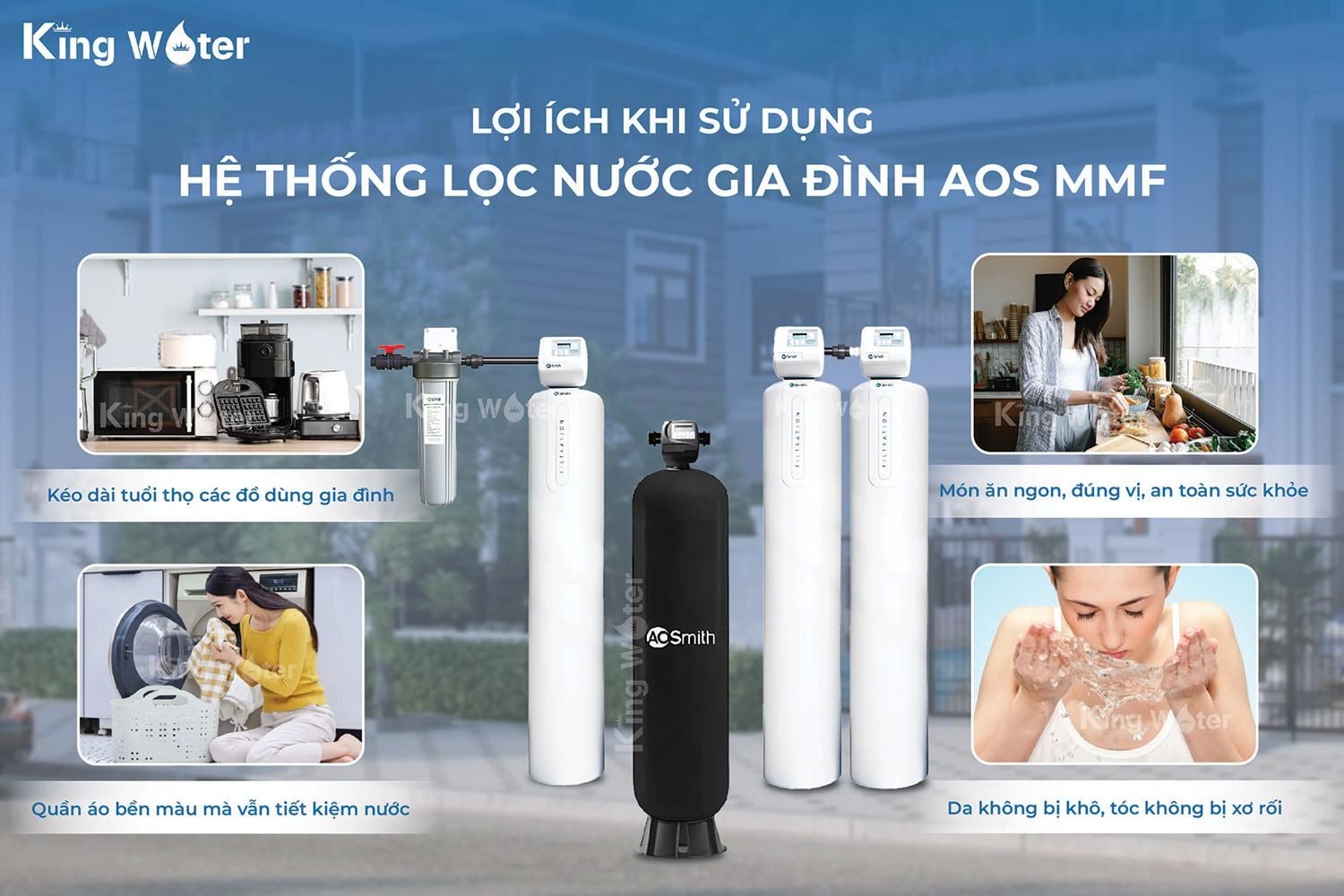 Máy lọc nước Ao Smith AOS MMF cho thấy mình là một sản phẩm chất lượng