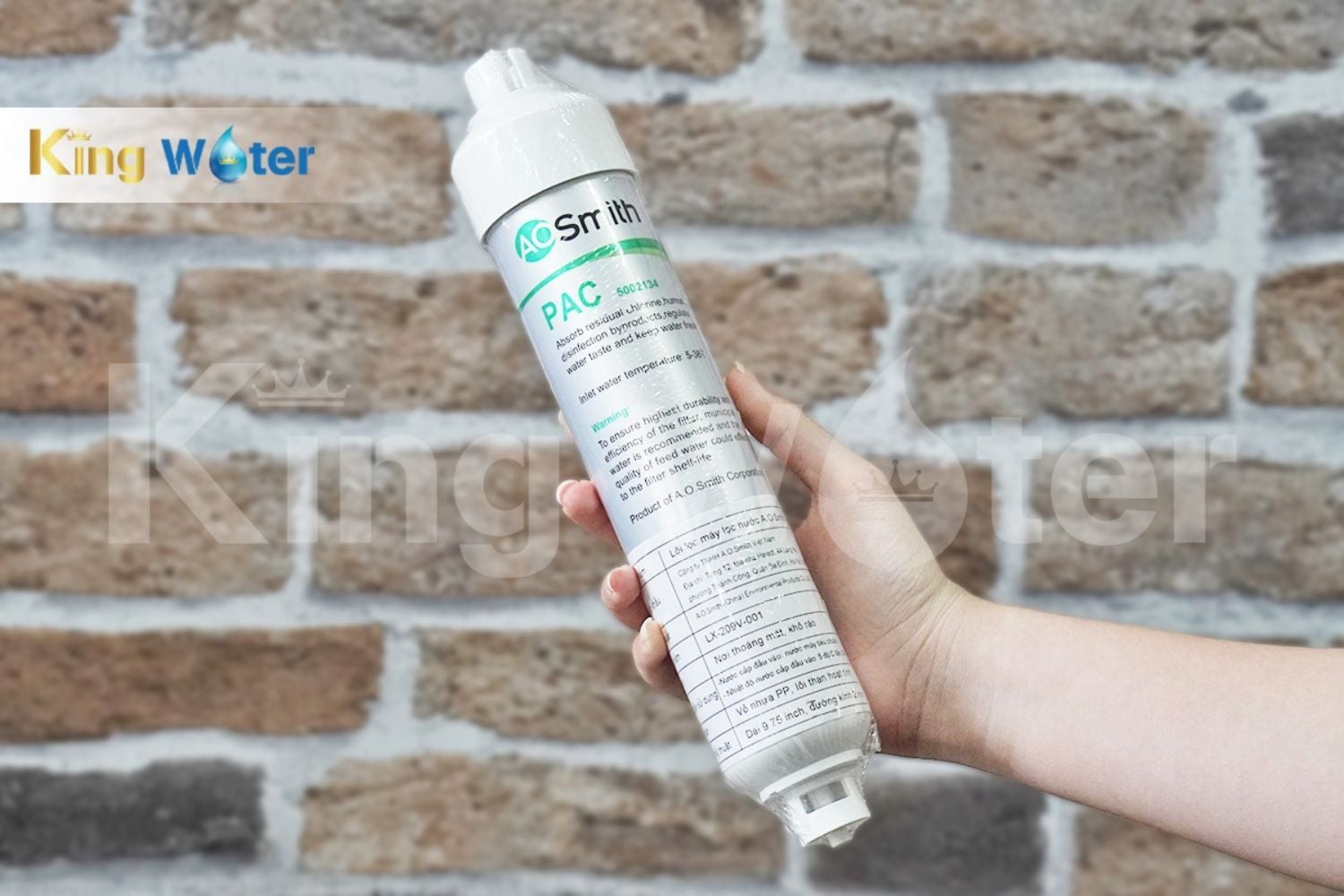 Lõi số 5 (Mã LX-209V-001) - Giúp cải thiện mùi vị nước sau RO