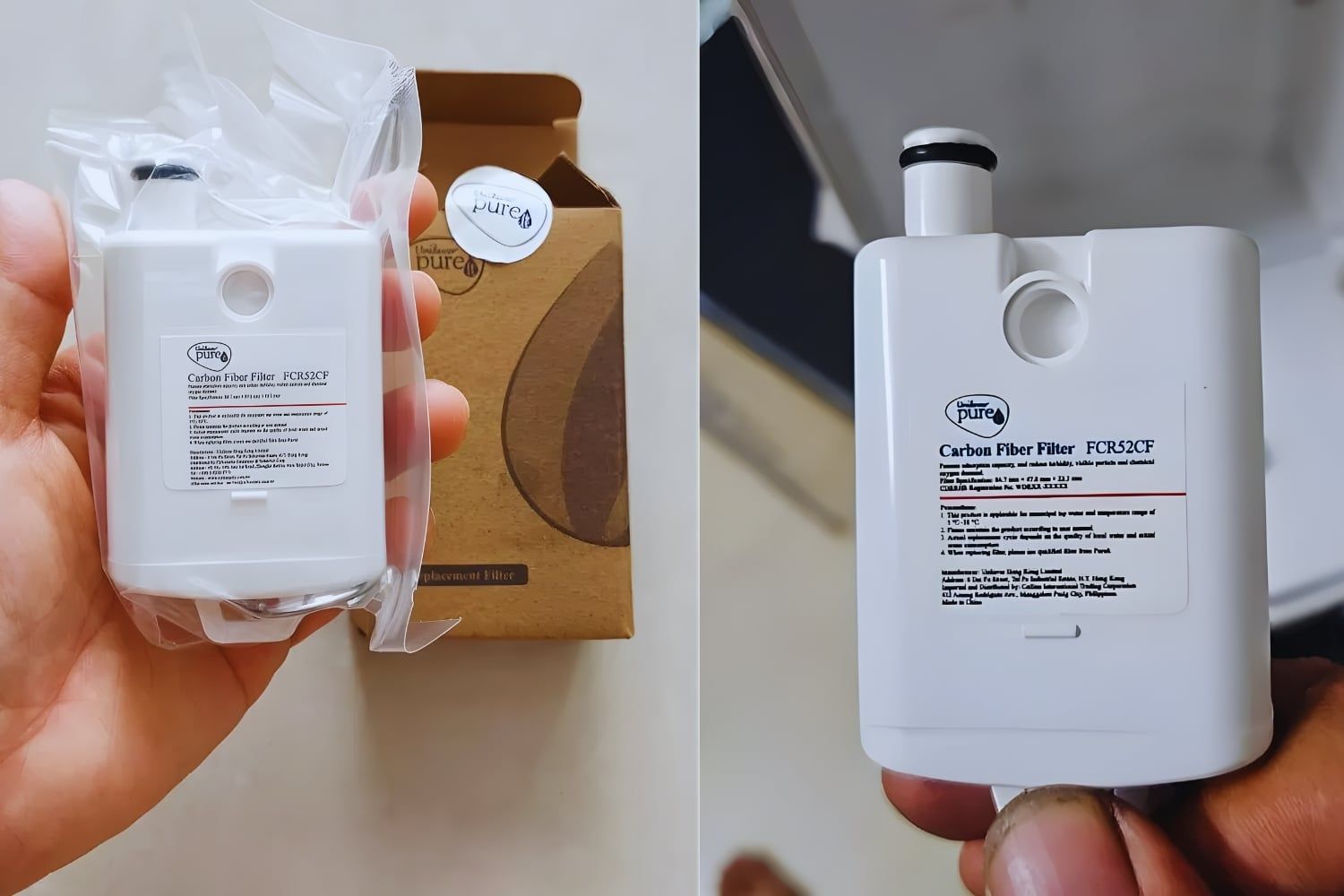 Cần thay lõi lọc CF để máy vận hành ổn định, duy trì chất lượng nước đầu ra