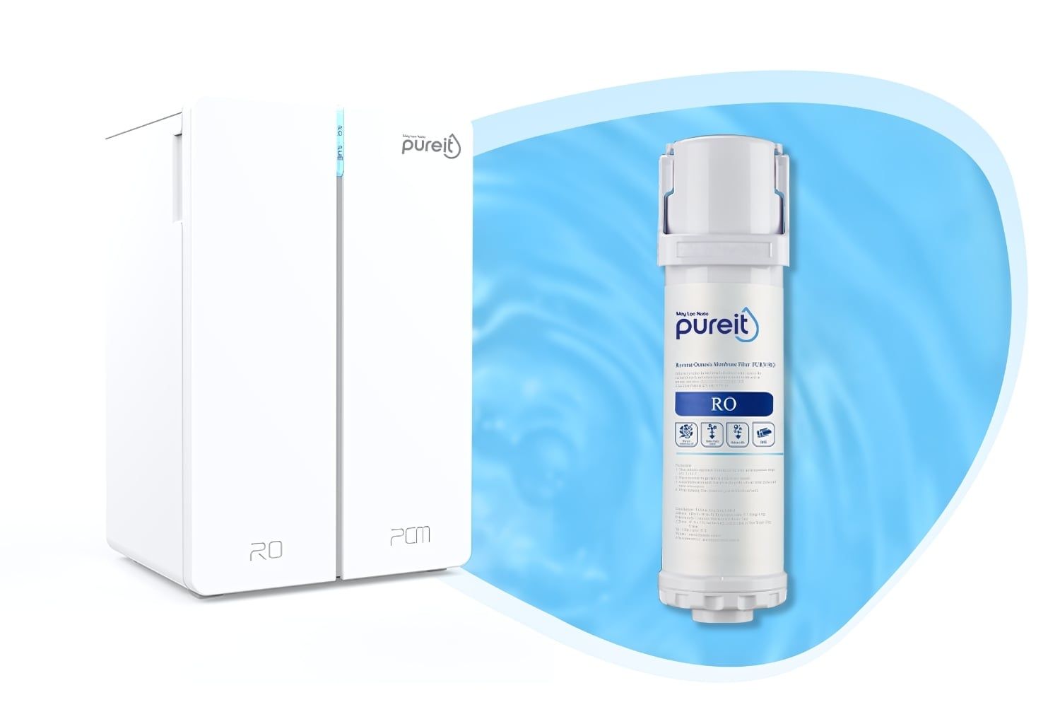 Lõi lọc RO đạt độ tinh khiết cao, đáp ứng tiêu chuẩn sử dụng an toàn cho sức khỏe