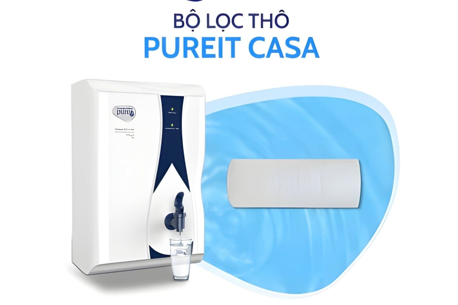 Lõi lọc thô SF lọc cặn ban đầu, góp phần bảo vệ toàn bộ hệ thống lọc nước