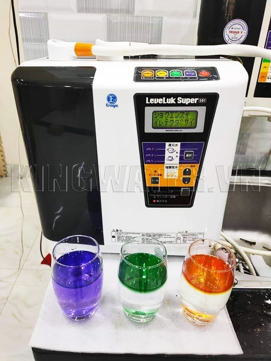 Lắp bộ tiền lọc cho máy lọc nước Kangen Super 501 để tạo ra nguồn nước chất lượng hơn