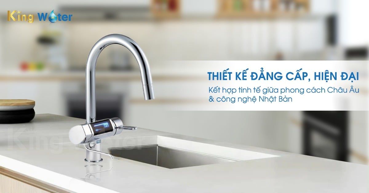 Máy lọc nước Trim Ion Gracia thiết kế hiện đại, đẳng cấp