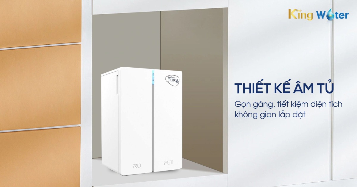 Pureit Tanka UR3140 sở hữu kích thước gọn gàng