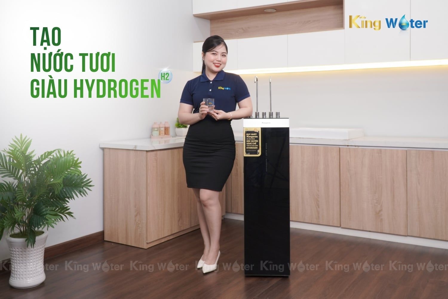 Kangaroo KG12A8 với nguồn nước Hydrogen mang nhiều lợi ích tốt cho sức khoẻ