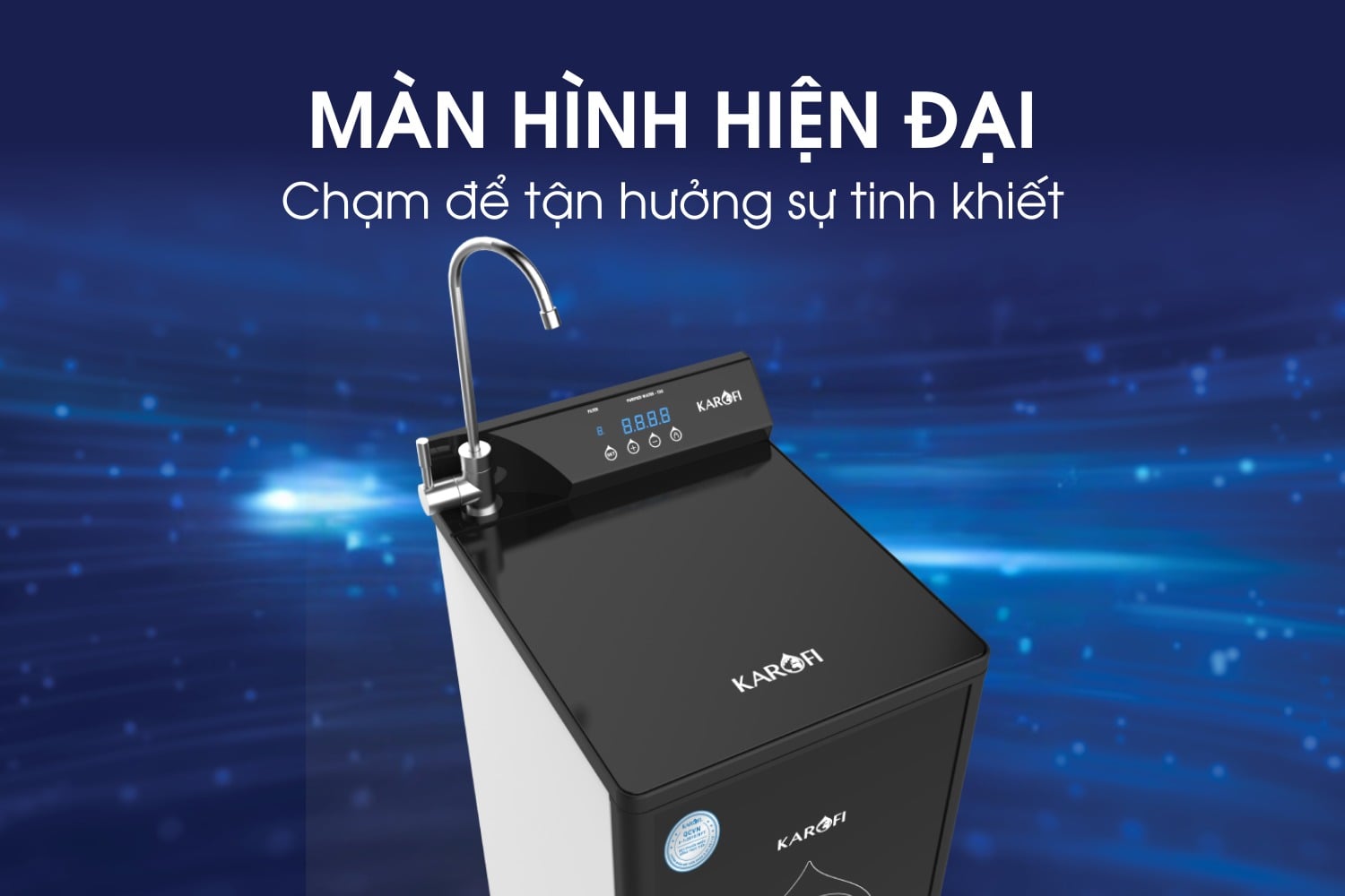 Hệ thống hiển thị hiện đại giúp bạn theo dõi dễ dàng
