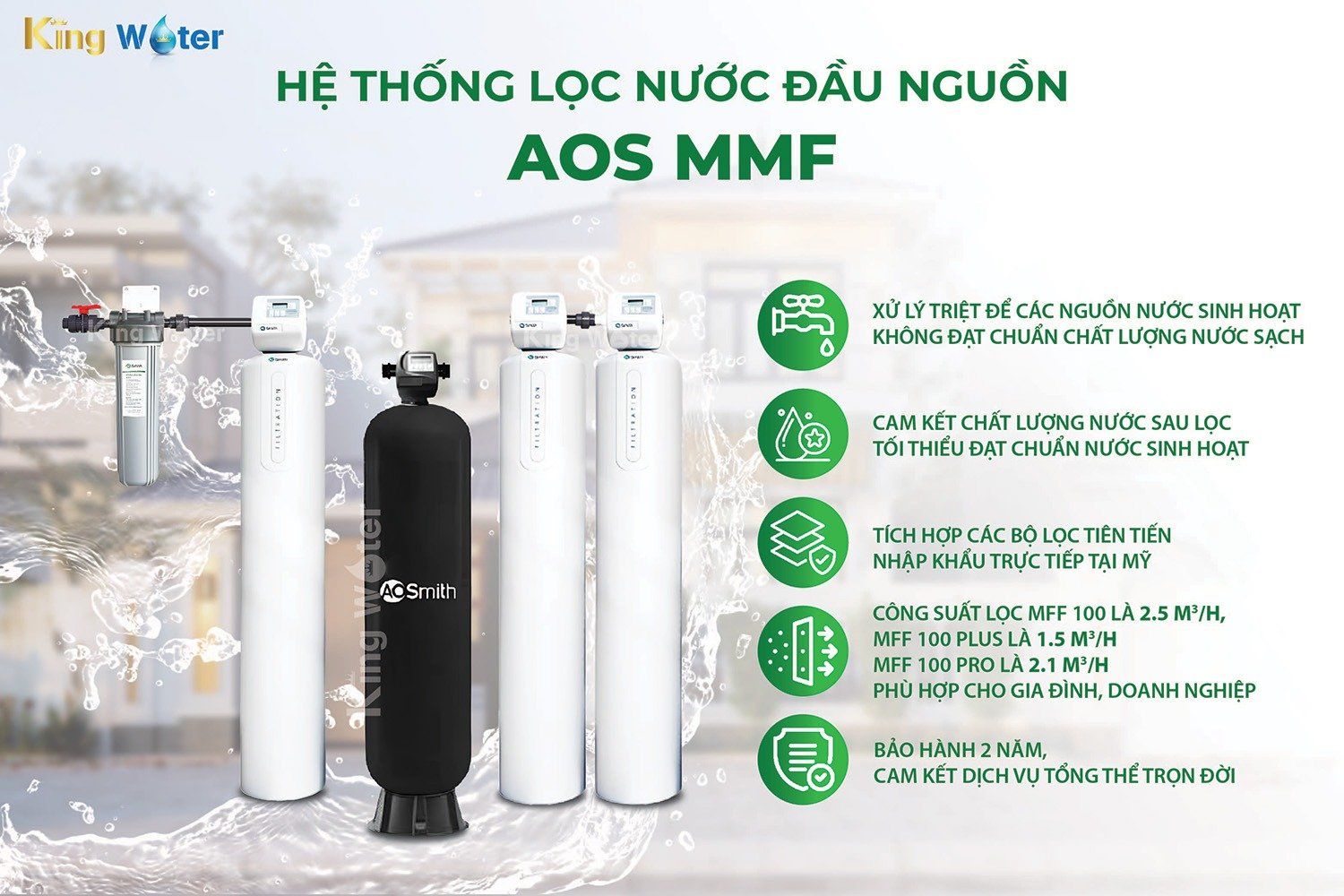 Những thông tin cần biết về máy lọc nước Ao Smith MMF