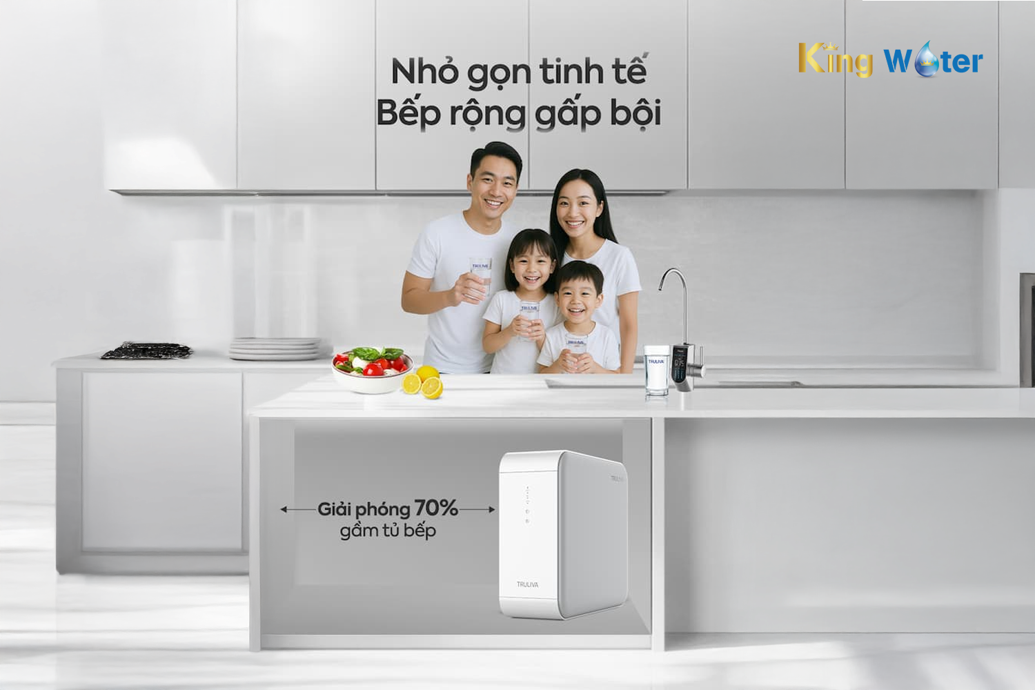 Truliva UR5840 thiết kế siêu mỏng (Ultra-Slim)