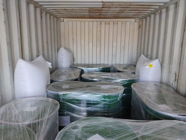 túi khí chèn hàng container PP tai Cần Đước