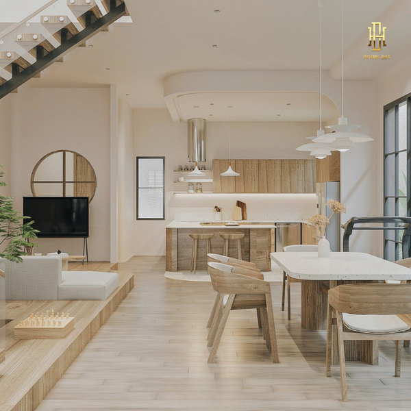 Thiết kế nội thất chung cư Hoàng Đạt - TKCC006