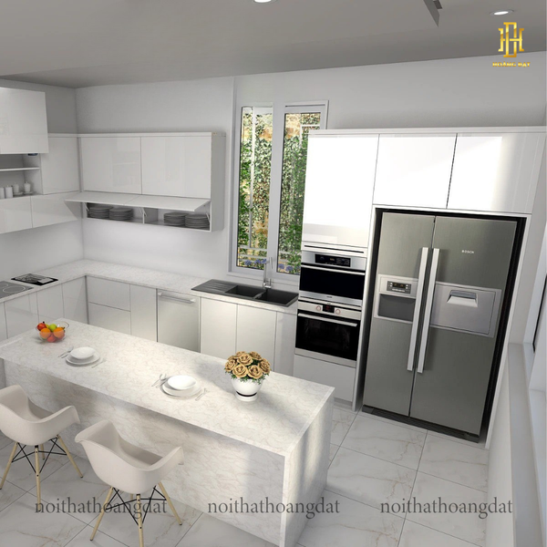 Thiết kế nội thất chung cư Hoàng Đạt - TKCC002