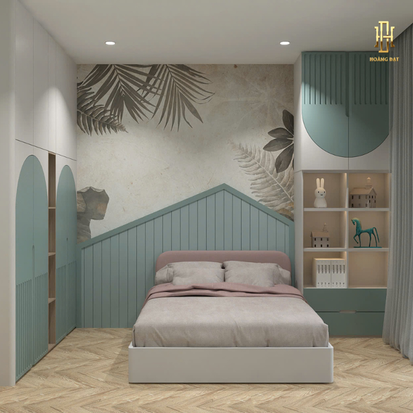 Thiết kế nội thất nhà phố Hoàng Đạt - TKNP002