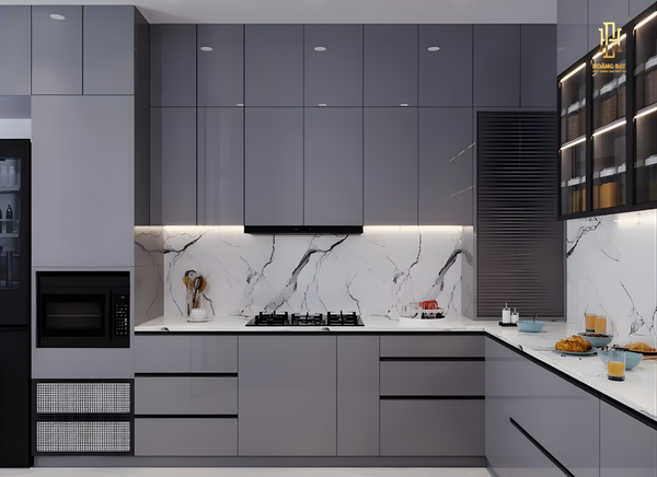 99+ Mẫu tủ bếp đẹp, giá rẻ tại xưởng TP.HCM