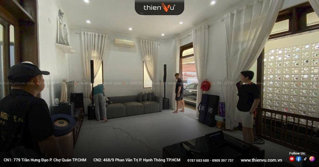 thi-cong-lap-dat-dan-loa-karaoke-electrovoice-evolve-50-dap-ung-nhu-cau