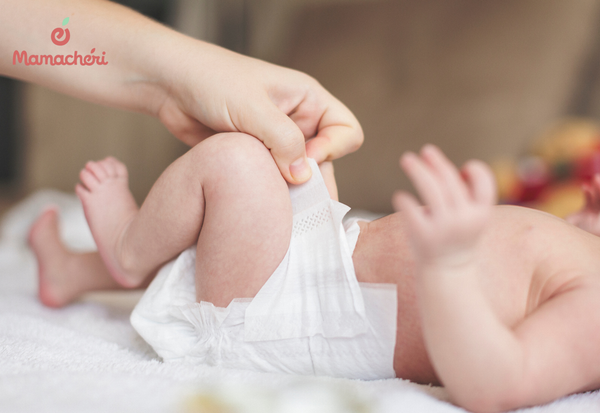 Lưu ý khi dùng miếng lót sơ sinh với tã chéo đúng cách