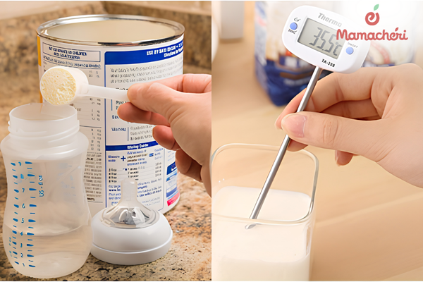 Sự cẩn trọng trong từng bước giúp sữa non của bé đầy đủ dưỡng chất