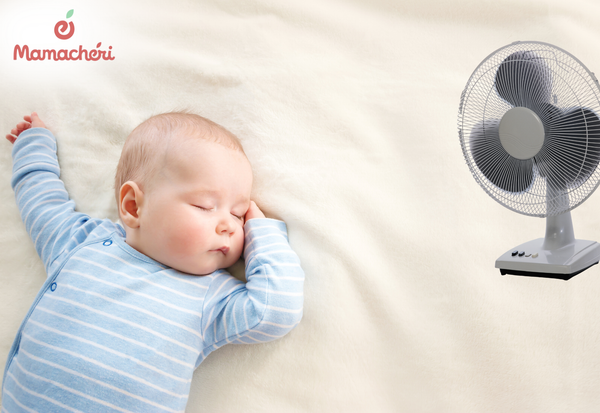 Những sai lầm khi cho trẻ sơ sinh nằm quạt