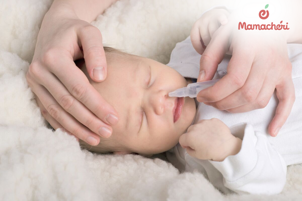 Sự chăm chút tỉ mỉ từ mẹ giúp đường thở của con luôn được thông thoáng