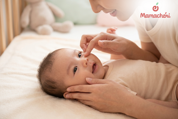 Sự an toàn của con luôn là ưu tiên hàng đầu trong mọi hành động chăm sóc của mẹ