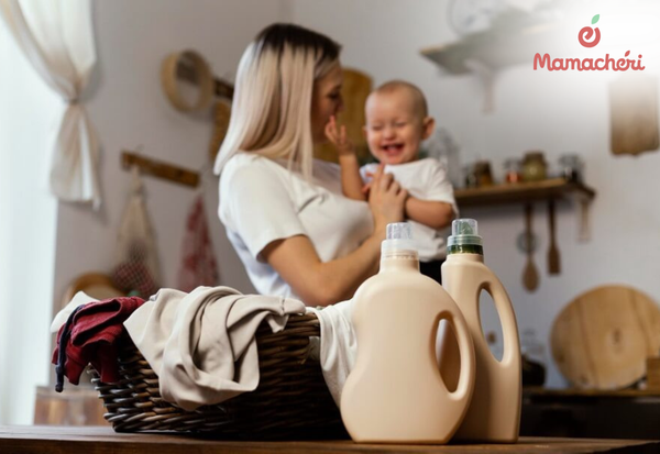 Áp dụng đúng các bước giặt quần áo bằng máy giặt để giữ được mùi thơm