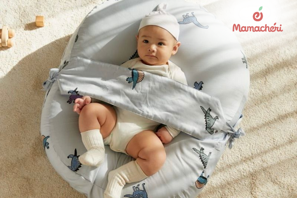 Tư thế ngủ an toàn cho trẻ sơ sinh sau khi bú xong