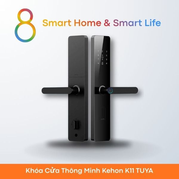 Khóa Cửa Thông Minh Kehon K11 TUYA - 8Matter - SmartHome
