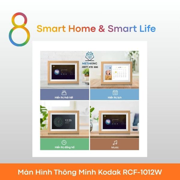Màn Hình Thông Minh Kodak RCF-1012W - 8Matter - SmartHome