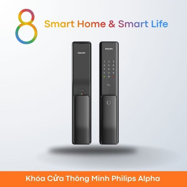Khóa Cửa Thông Minh Philips Alpha - 8Matter - SmartHome