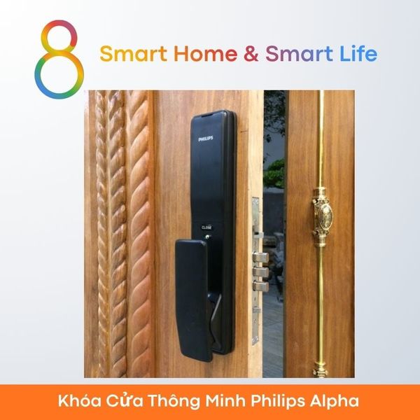 Khóa Cửa Thông Minh Philips Alpha - 8Matter - SmartHome