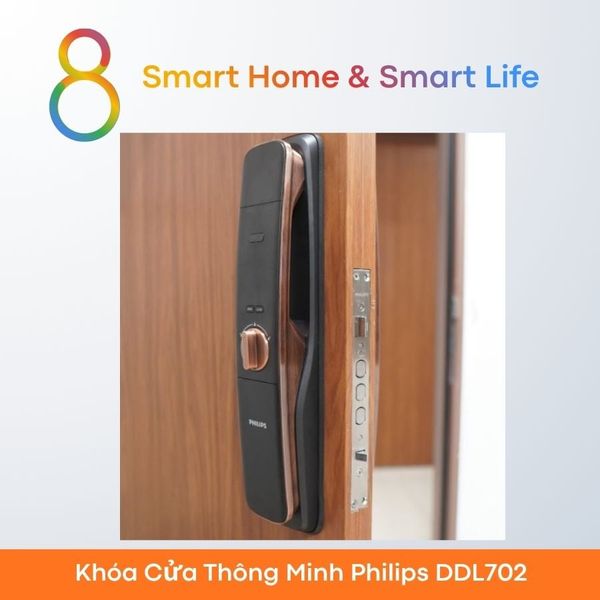 Khóa Cửa Thông Minh Philips DDL702