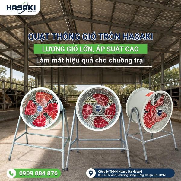 Quạt Thông Tròn Công Nghiệp HFG