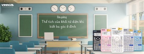 Thể tích của khối tứ diện khi biết ba góc ở đỉnh