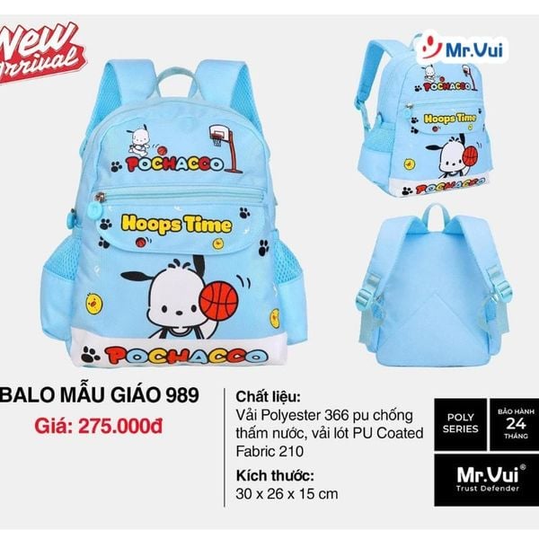Balo Mẫu Giáo Mr. Vui 989