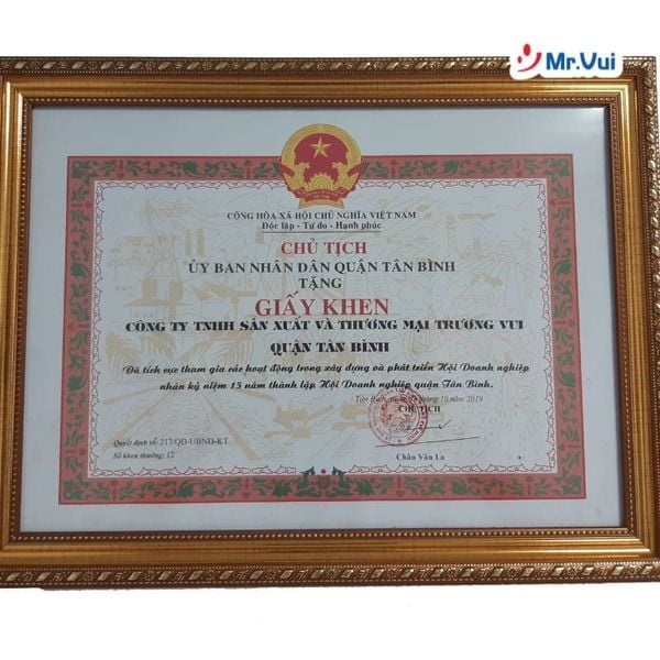 giới thiệu công ty mr.vui