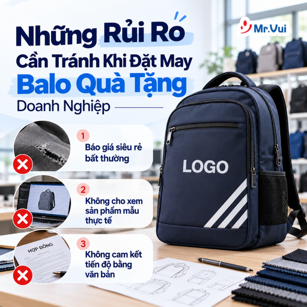 kinh nghiệm chọn xưởng may balo