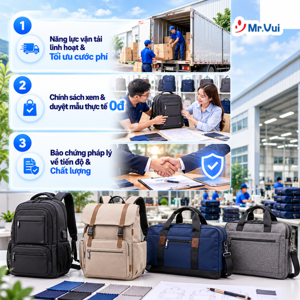 xưởng may balo túi xách Tây Ninh