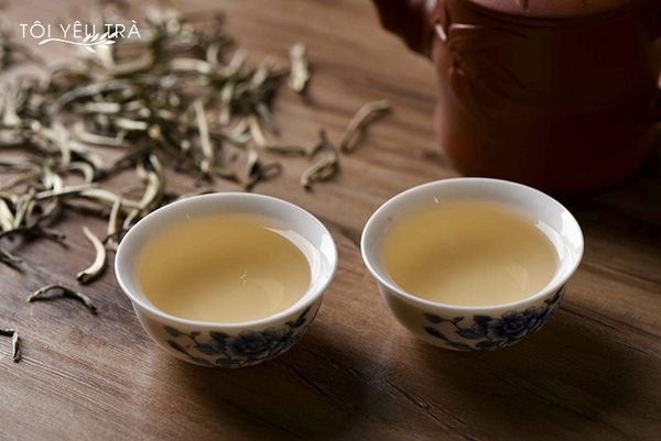 bạch trà shan tuyết 1 tôm cổ thụ Tây Côn Lĩnh