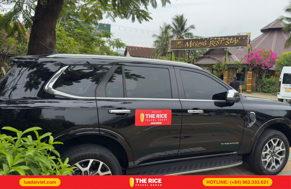 The Rice Travel Group sẽ dừng chân ở mekong rest stop
