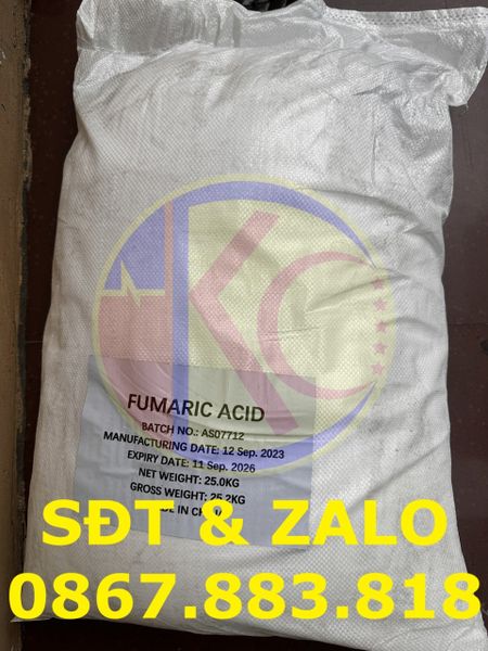 Hóa Chất Acid Fumaric (C4H4O4) – Axit Fumaric
