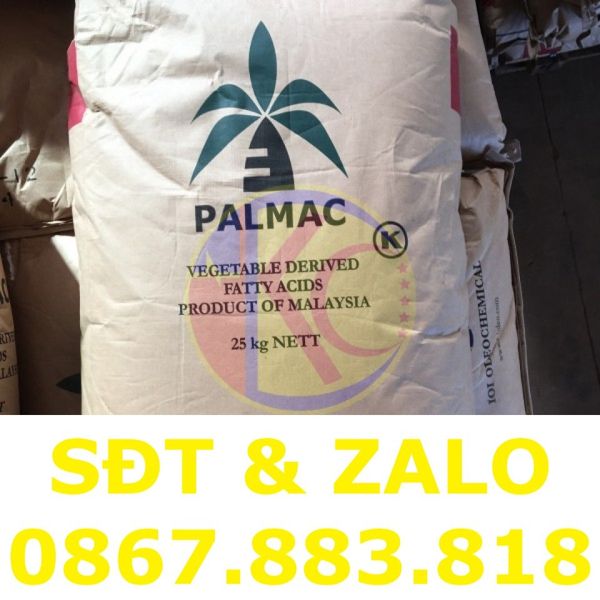 Lauric Acid (C12H24O2) sản xuất mỹ phẩm