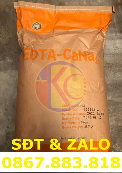 EDTA Canxi (EDTA Ca) - Calcium Disodium EDTA