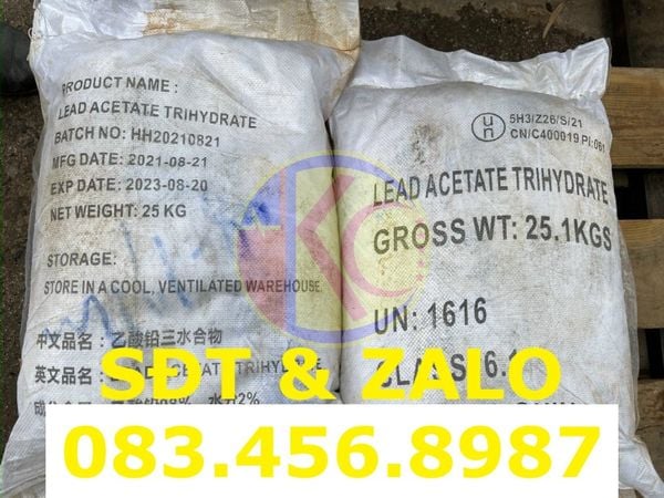 Mua Bán Lead Acetate (Pb(CH3COO)2) - Chì Axetat